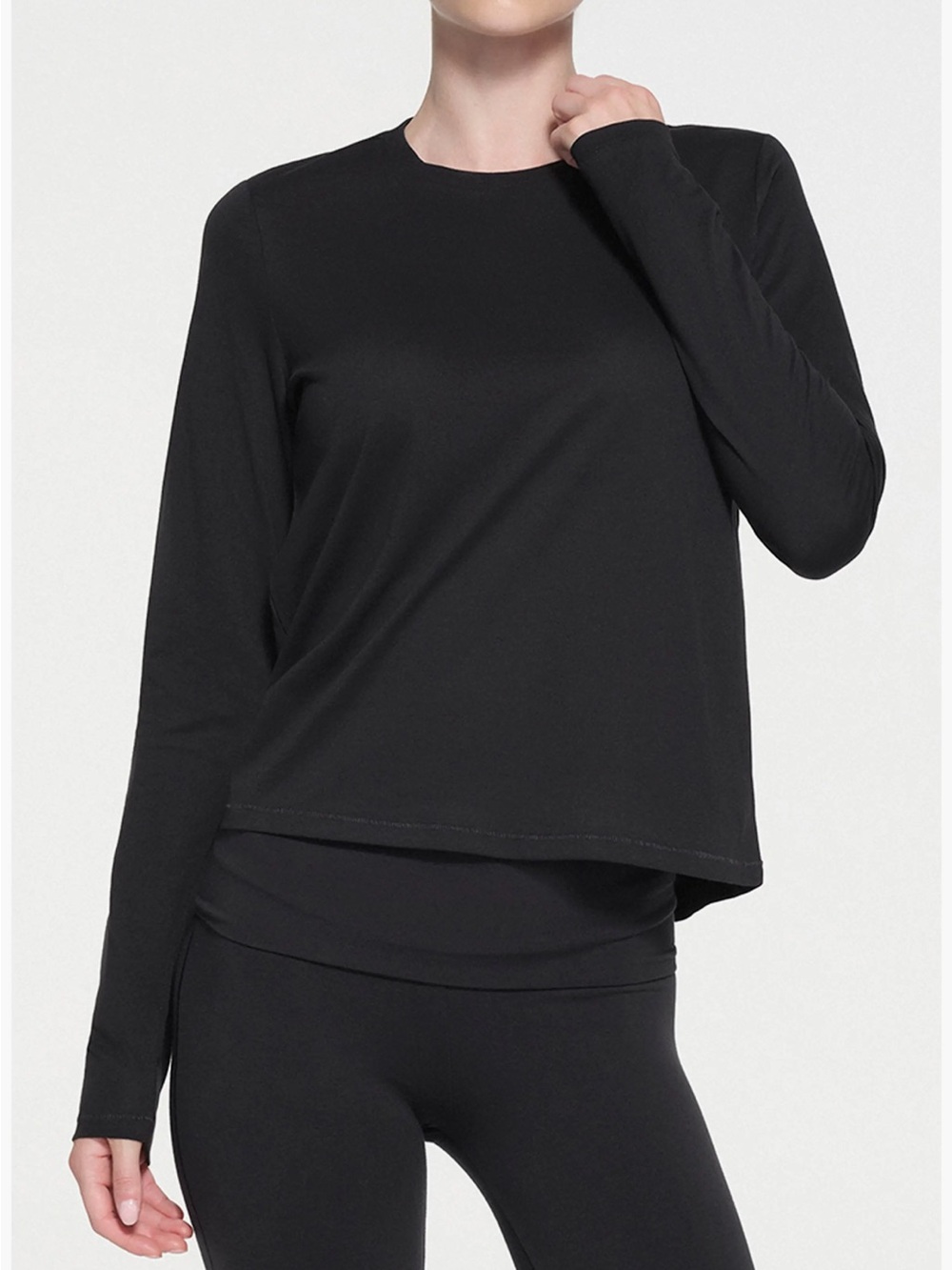 Skims Relaxed Tee Long Sleeve